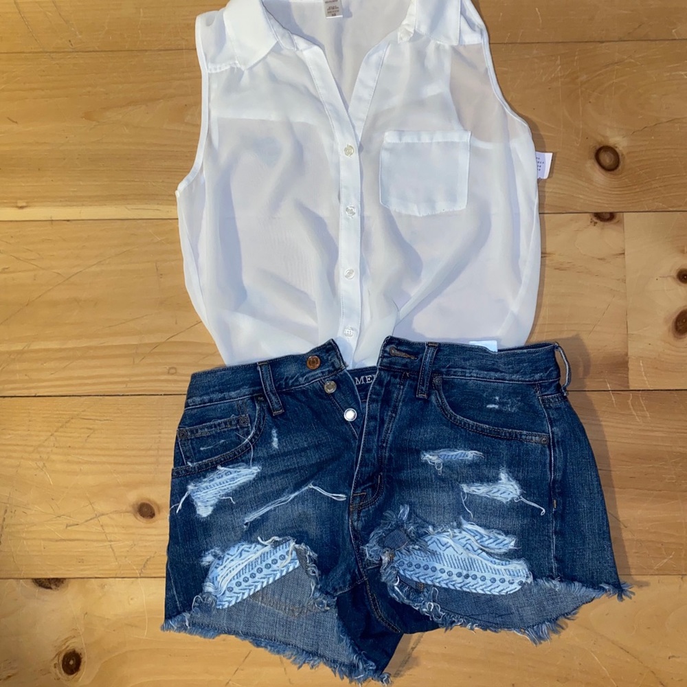 Jean shorts from American Eagle